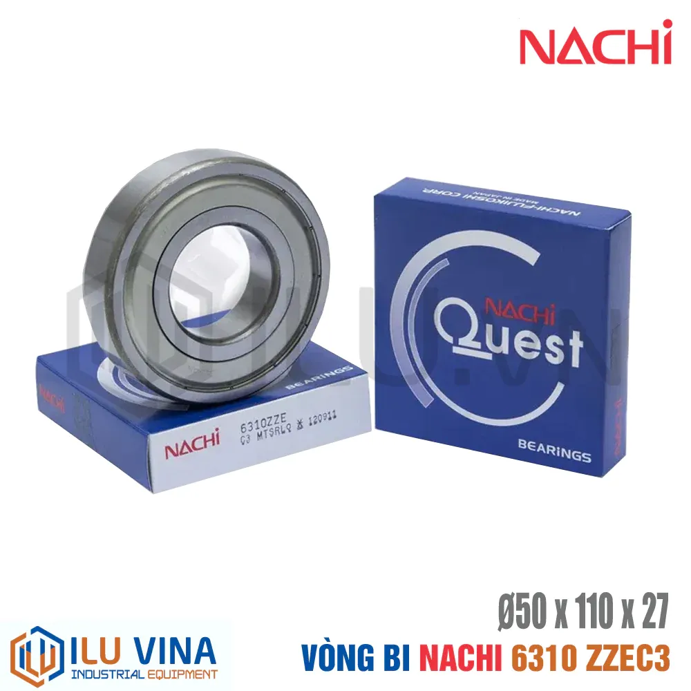 6310-CM - VÒNG BI, BẠC ĐẠN, BEARING  NACHI 6310-CM 3