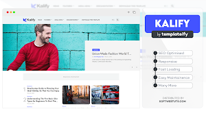 Kalify Responsive Blogger Template