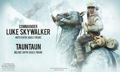 Sideshow Collectibles 1/6 Scale Star Wars Luke Skywalker in Hoth Gear with Tauntaun