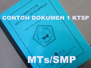  KTSP Sekolah Menengah Pertama dan atau MTs atau juga biasa disebut sebagai Kurikulum Sekolah disusun oleh Tim  Nih Download Contoh Pedoman 1 MTs Berbasis KTSP