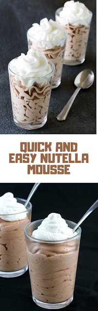 Quick and Easy Nutella Mousse