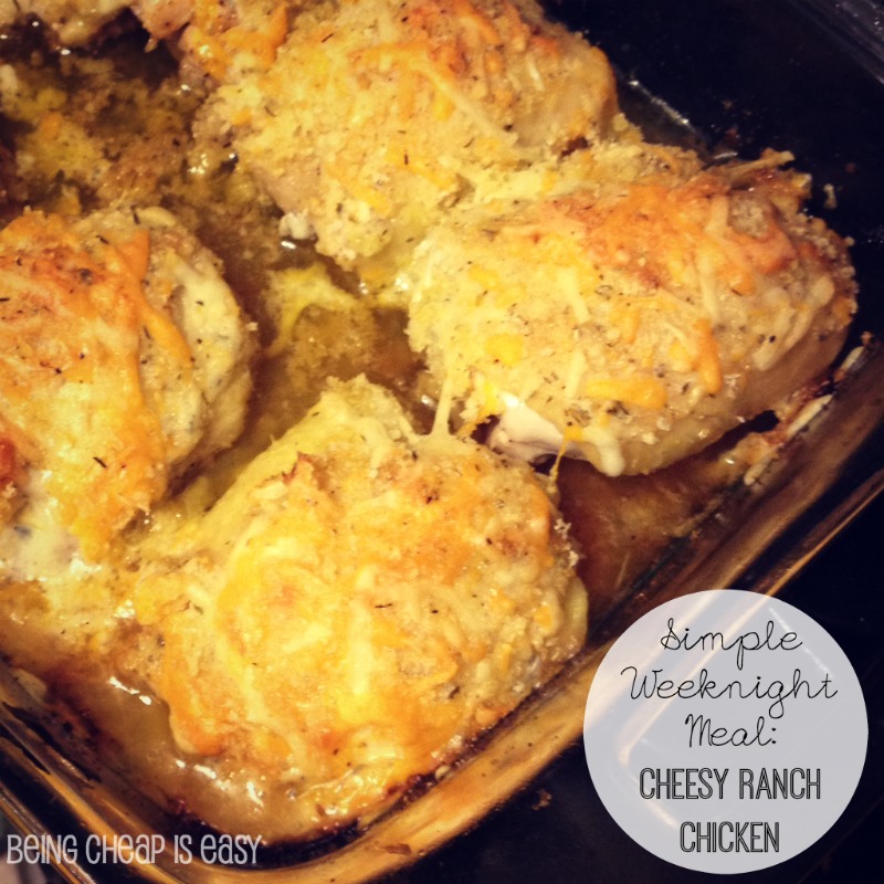 chicken recipe ranch baked ranch baked chicken thighs