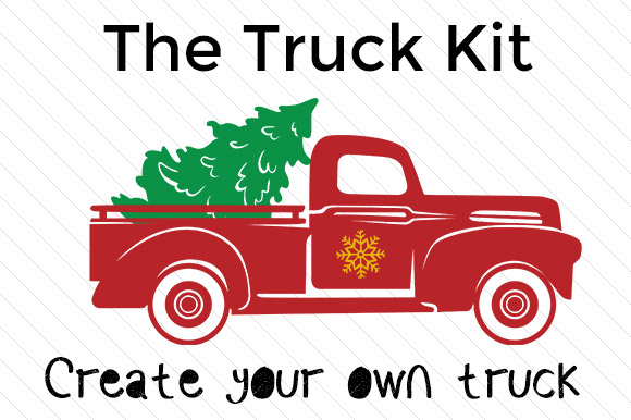 Download Vintage Red Truck - Free SVGs & Project Ideas
