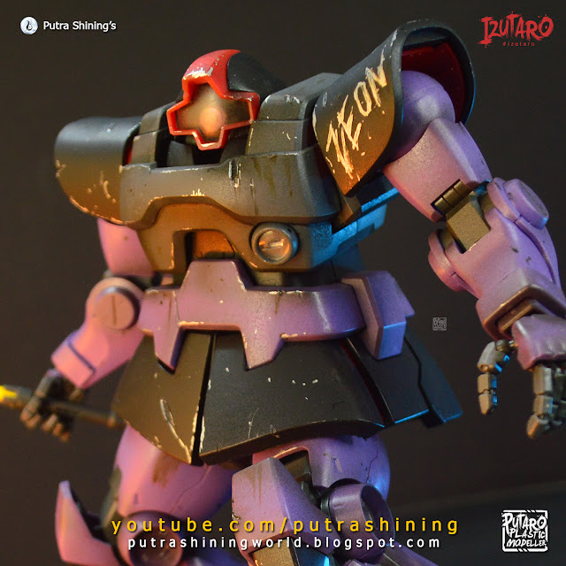 MG MS-09 Dom Customize Weathering by Putra Shining