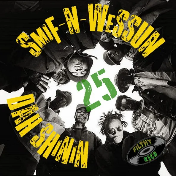 Celebrating 25 years of Smif N Wessun's LP 'Dah Shinin'. Black Moon & Da Beatminerz laid the blueprint for the early 90's gritty BK sound, and Tek & Steele ran with it crafting this undeniable CLASSIC. Mr Rippa & Vicksta's patois-infused rhymes over hard drums & dark samples made this the soundtrack for winter of 95 & beyond. Not one skippable track. I always loved the way they effortlessly flowed back & forth, finishing each other's sentences. No one has ever done it better than the PNC's from Bucktown. Ya betta wreckonize!!