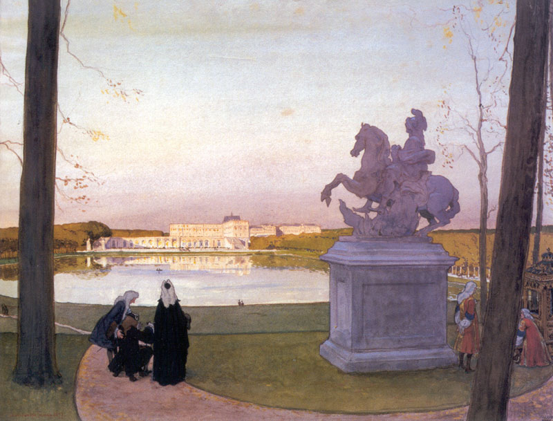 Alexandre Benois: Versailles, 1897