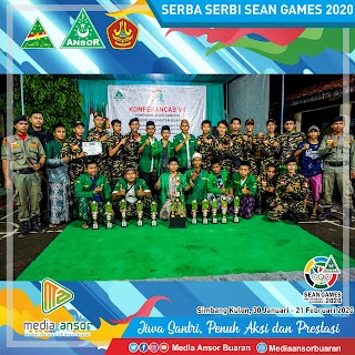 Semarak Sean Games GP Ansor Kecamatan Buaran Pekalongan