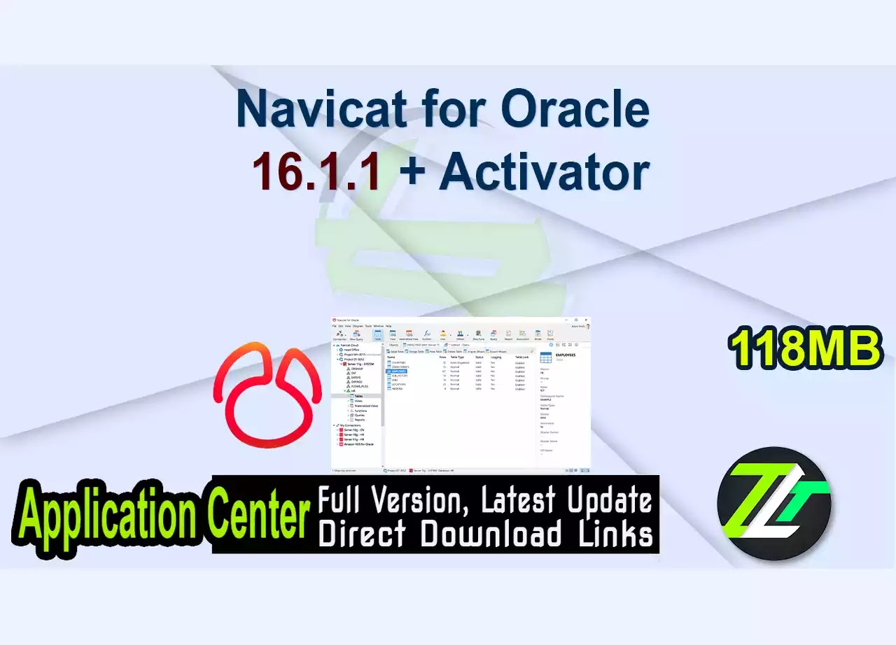 Navicat for Oracle 16.1.1 + Activator