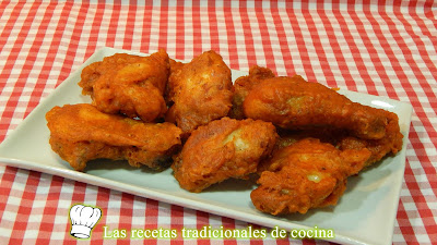 Pollo frito con tempura