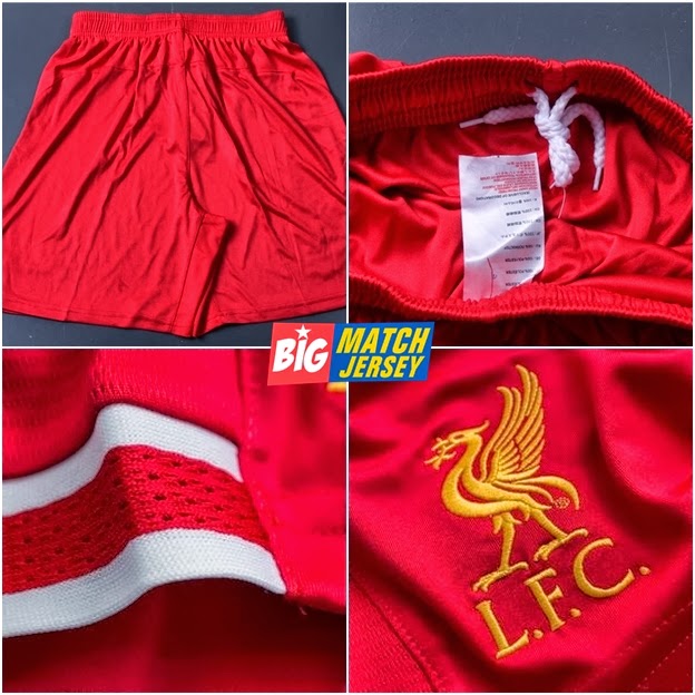 Celana/Short Grade Ori Liverpool Home Official 2013-2014