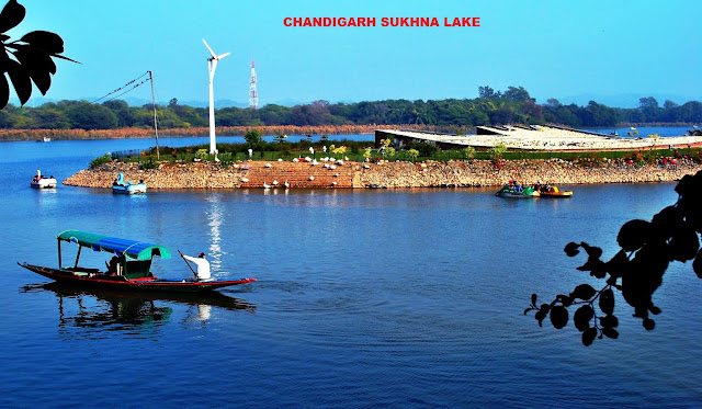 TOURISM-CHANDIGARH TRAVEL-FUNCITY CHANDIGARH-SUKHNA LAKE