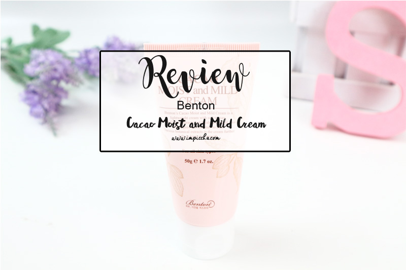 Review Benton Cacao Moist and Mild Cream