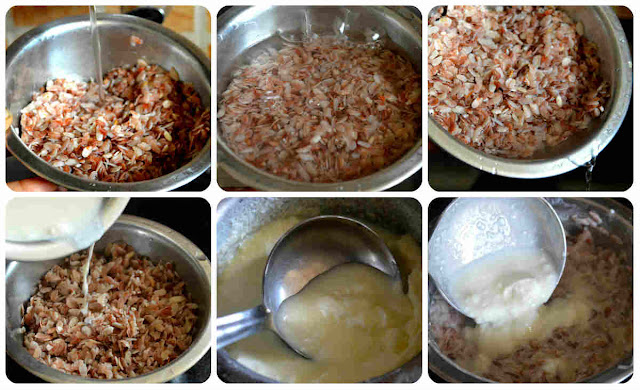 Dahi Poha/Thayir Aval/Curd beaten rice/Mosaru Avalakki (Using healthier Red variety)