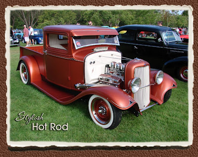 Stylish Hot Rod Pickup I have always liked the full fendered Hot Rods