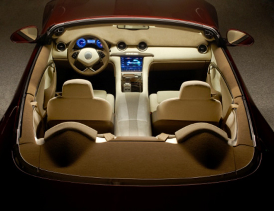 fisker karma interior 2011