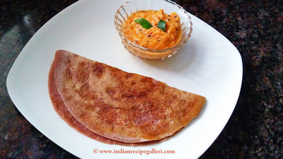 Ragi Dosa, Finger Millet Dosa