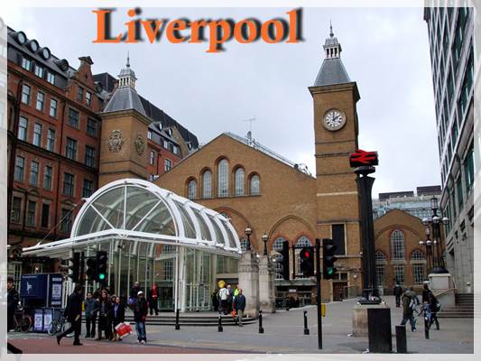 kota di Inggris sebagai tujuan wisata yaitu Liverpool