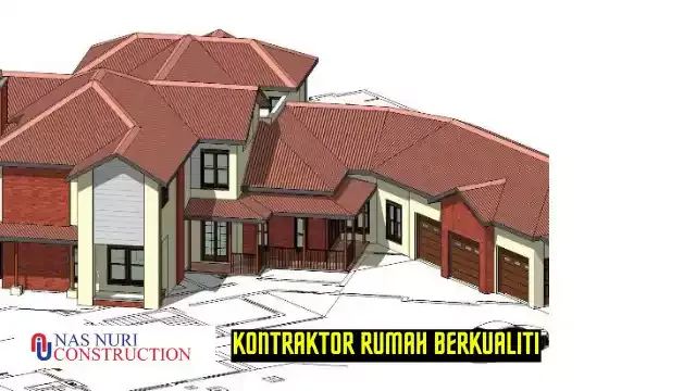 Contoh 3d Pelan skematik rumah banglo