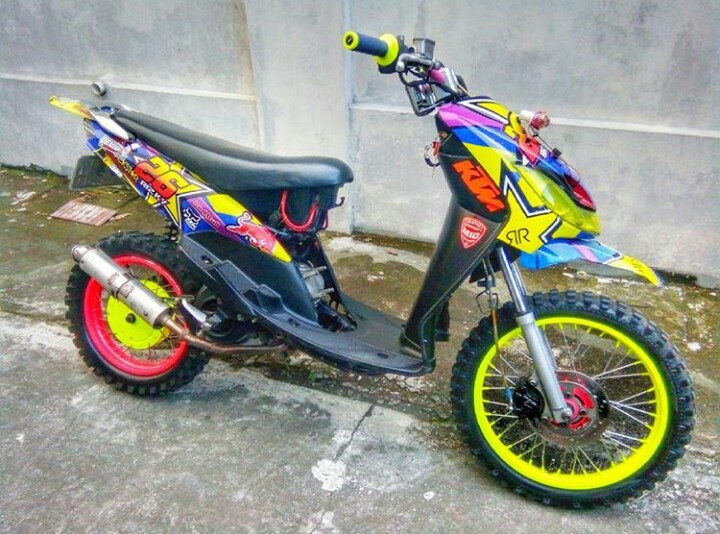  MODIFIKASI MIO TRAIL