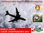 KEBERANGKATAN TIM CATUR JUNIOR INDONESIA ke World Youth Chess Championships 2013 Al Ain Uni Emirat Arab
