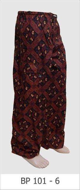  CELANA  BATIK  PRIA  BP101 GROSIR  BATIK  SOLO