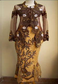 Kebaya Modern 2011 cokelat