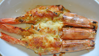 Prawns Thermidor