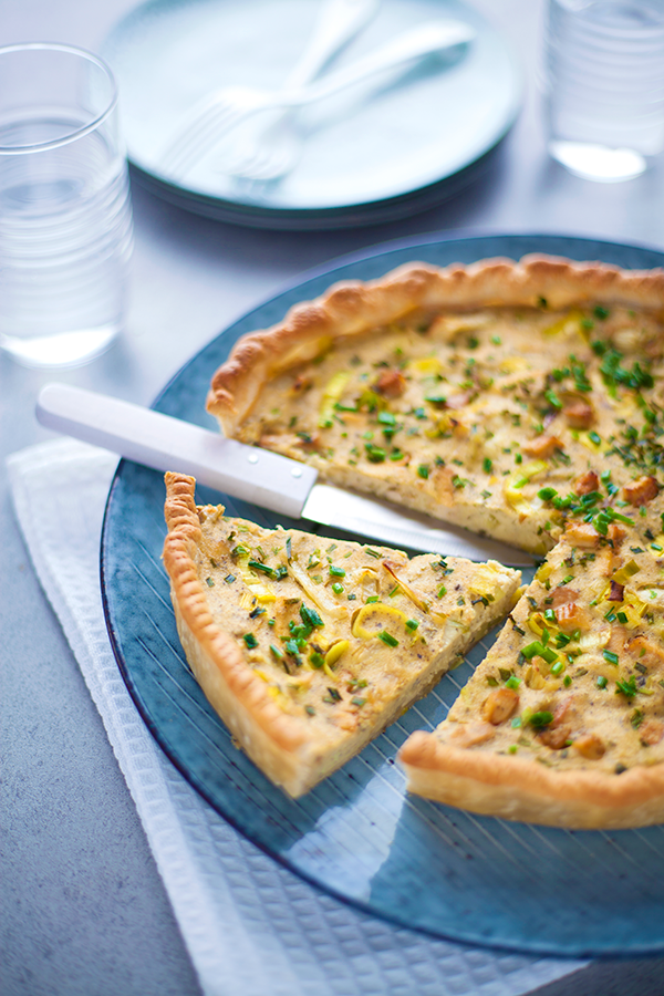 Quiche vegan recette