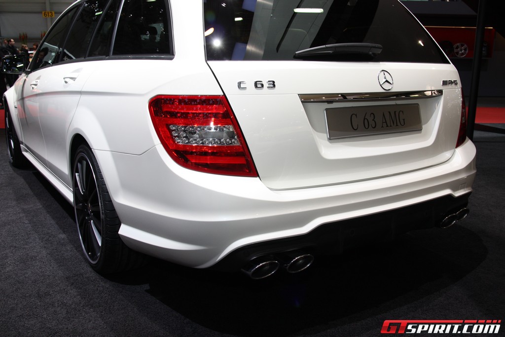 2011 MercedesBenz C63 gets a facelift Geneva Motor Show