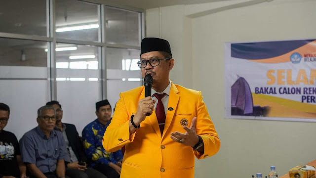 Mendaftar Bakal Calon Rektor UNM, Prof Hasnawi siap dan Komitmen lanjutkan capaian Rektor Prof Husain 