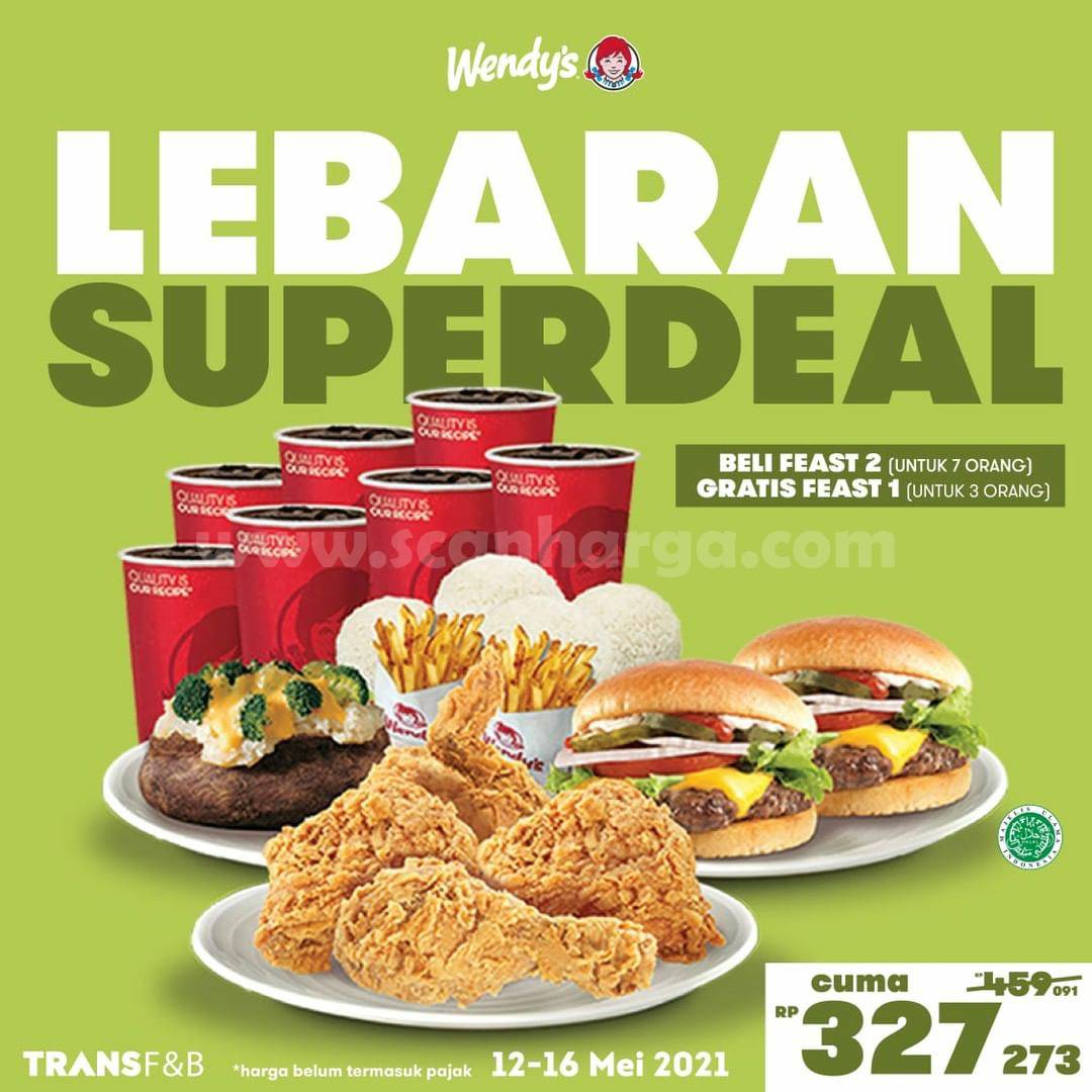 Promo WENDYS Lebaran SUPERDEAL