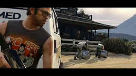 Grand Theft Auto V (Game) - 'A Picket Fence and a Dog Named Skip' Trailer - Song / Music