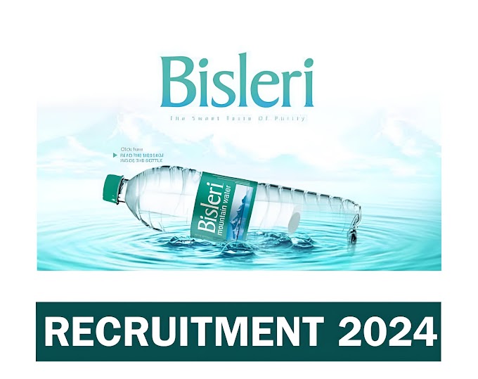 Bisleri Recruitment 2024 - Apply online for multiple posts