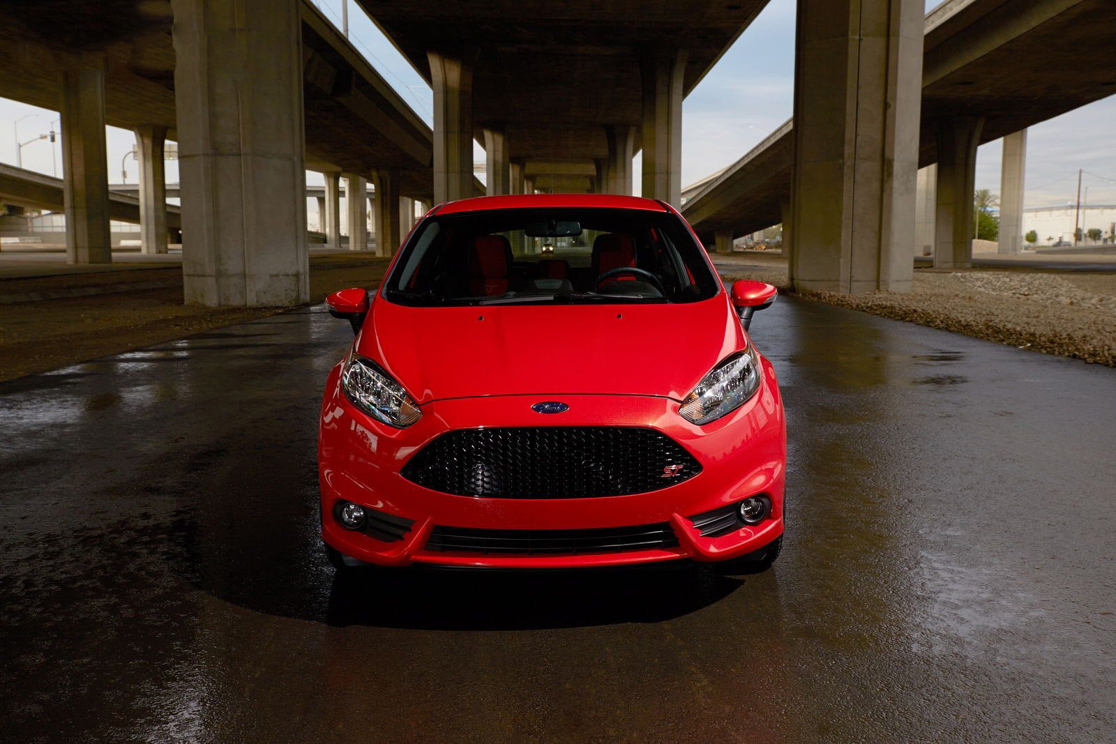 car in 2014 Ford Fiesta ST