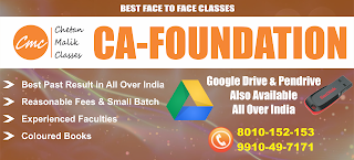 CA FOUNDATION IN PITAMPURA-CHETAN MALIK CLASSES