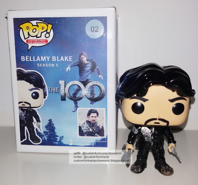 The 100 Bellamy Blake Custom Funko Pop 