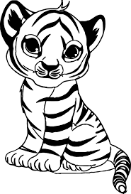 Images Baby Tiger Coloring Pages