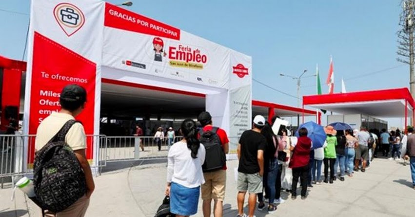 Participa en más de 1,600 puestos de trabajo formales en Feria del Empleo en Comas