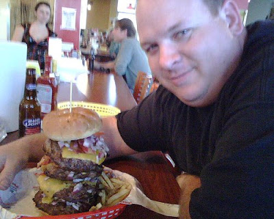 vortex heart attack burger. heart attack burger. heart