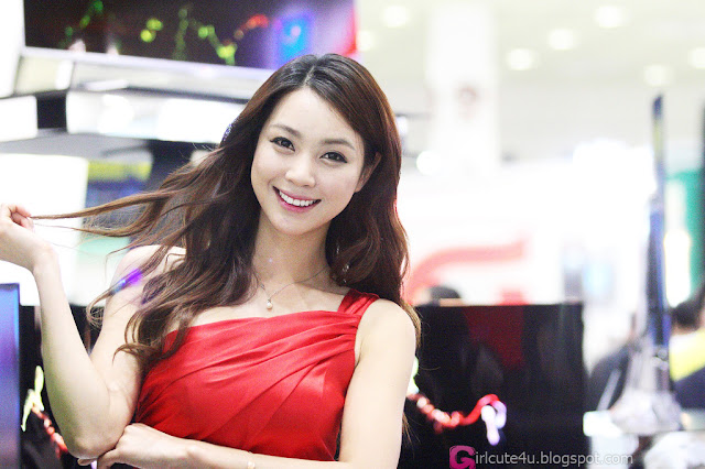 1 Ju Da Ha - World IT Show 2013 - very cute asian girl - girlcute4u.blogspot.com