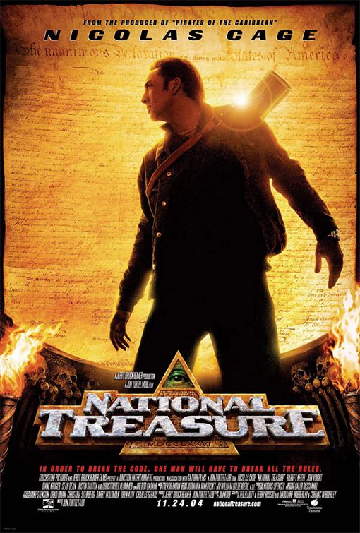 National Treasure movie poster