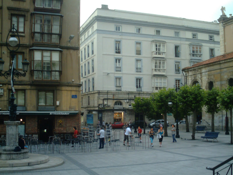 Plaza de Cañadio en Santander