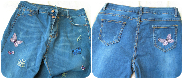 Rosegal-Haul-jeans-skinny-ricamo-farfalle-butterfly