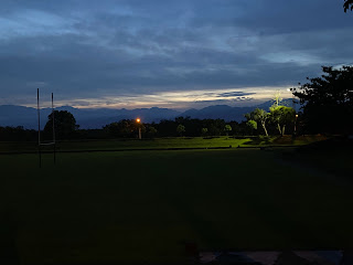 晚上的羅東運動公園