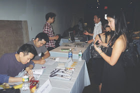 Jimmy J. Aquino, Tak Toyoshima and Lisa Hanasono. Photo courtesy of JJA.