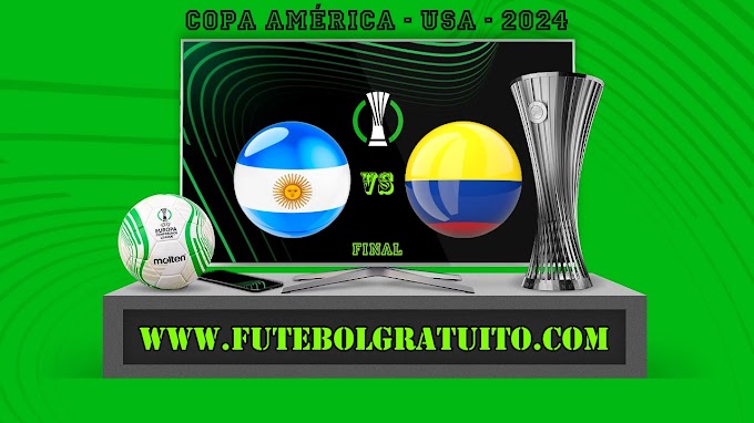 Assistir Argentina x Colômbia ao vivo online grátis 14/07/2024