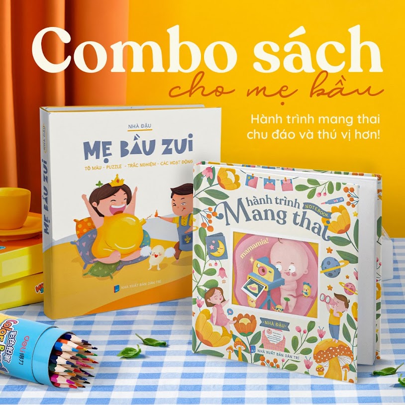 [A116] Điểm danh 2 cuốn Activity book giúp Mẹ Bầu "đánh bay" stress