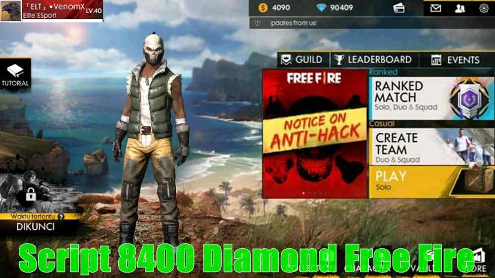 Script 8400 Diamond Free Fire [Download Gratis] - Corong Tekno - 