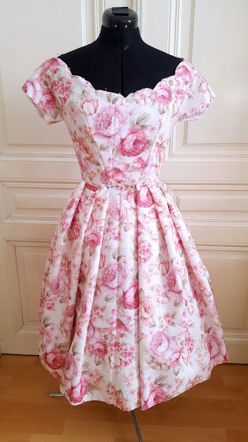 1950er, 50s, 50er Jahre, Kleid, nähen, auris lothol