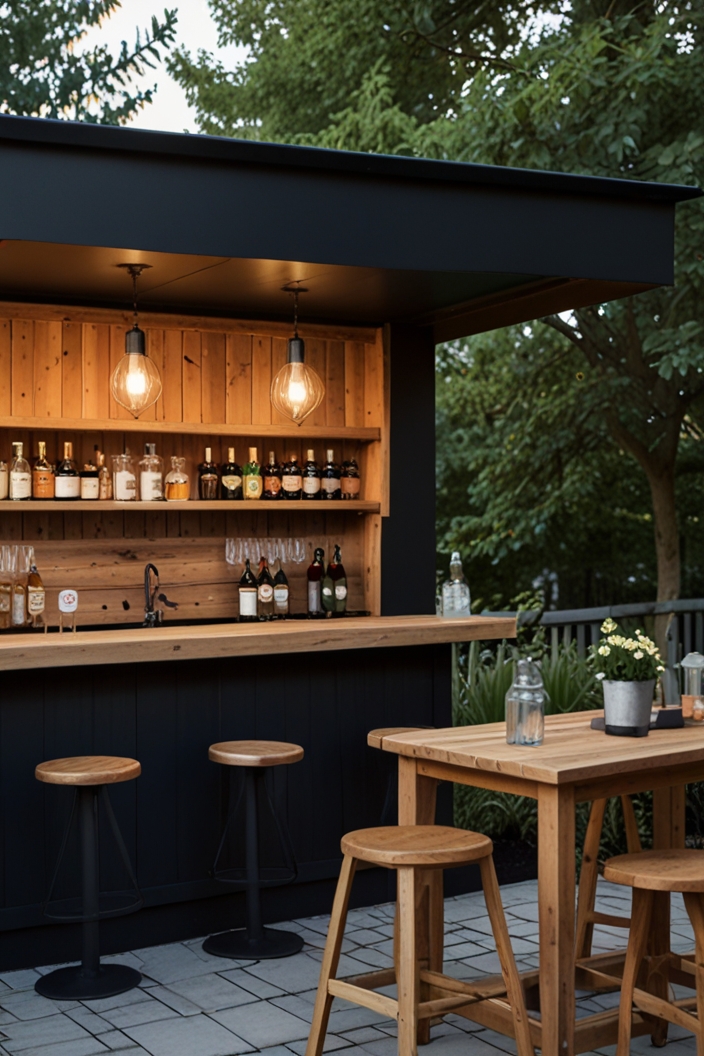 Outdoor Covered Bar Inspiration